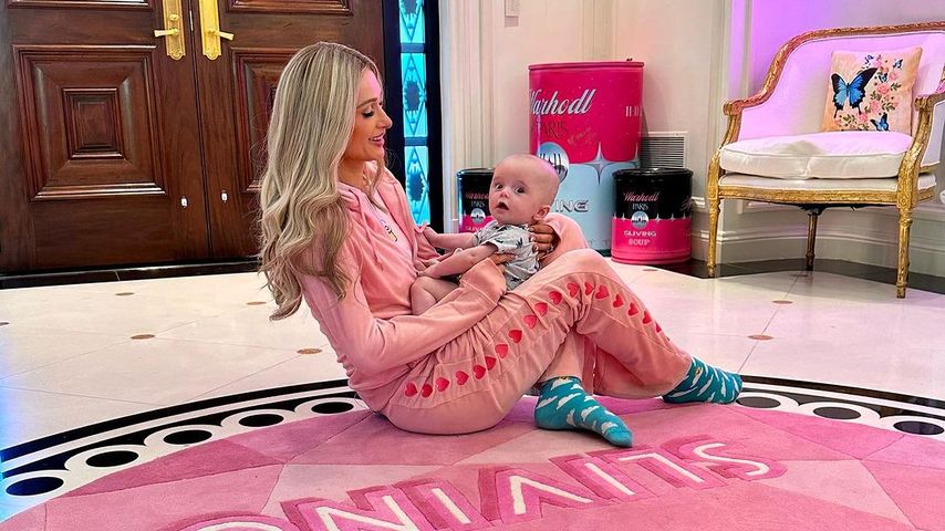 Sechs Monate alt: Paris Hilton teilt süßes Bild mit Söhnchen