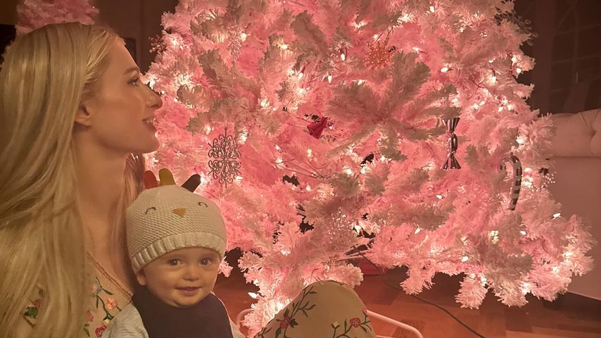 Weihnachtsbaum für London: Paris Hiltons Sohn ist verzaubert