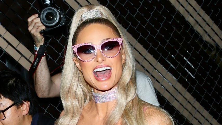 Paris Hilton bei ihrem Konzert in Los Angeles