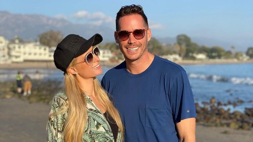Paris Hilton und Carter Reum