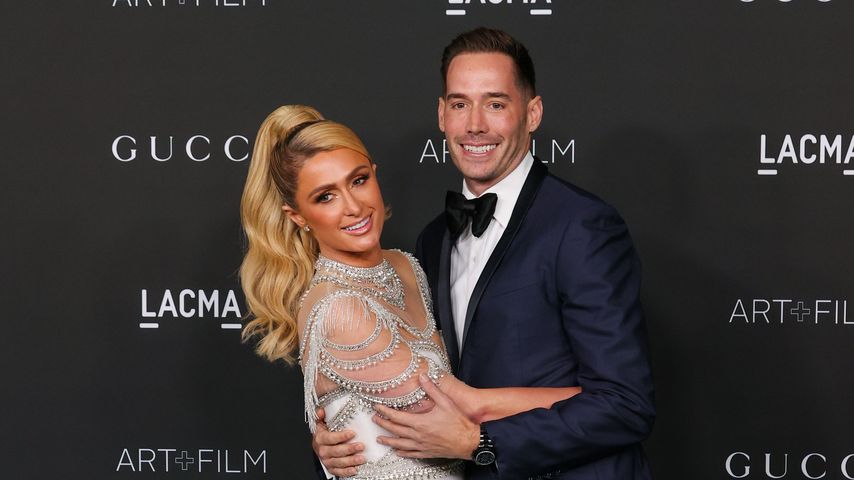 Paris Hilton und Carter Reum im November 2021