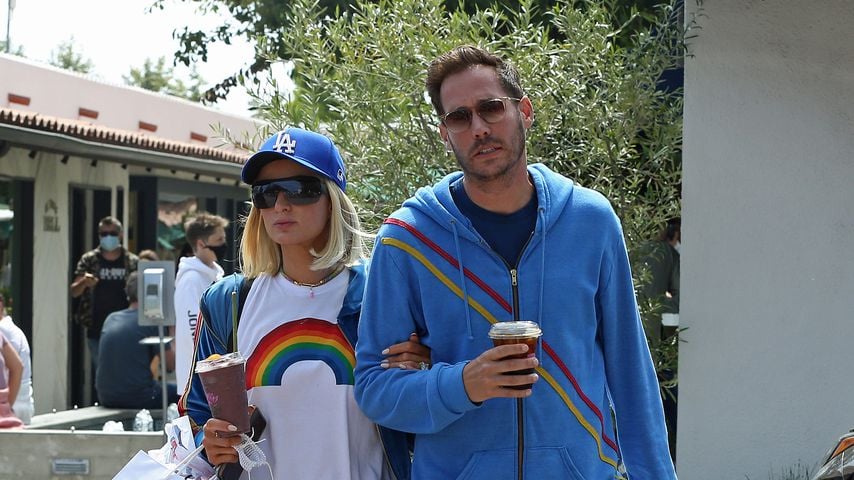 Paris Hilton und Carter Reum in Malibu, Kalifornien