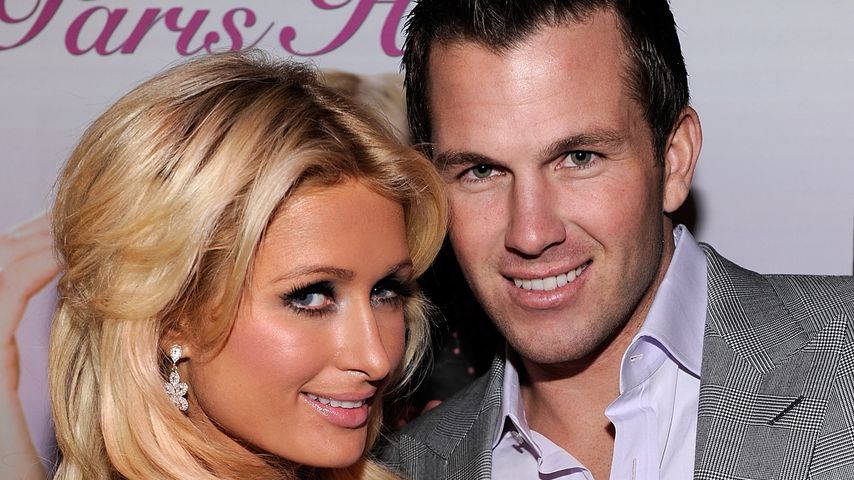 Paris Hilton und Doug Reinhardt auf einer Party im November 2009