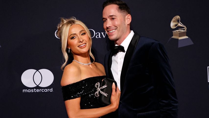 Paris Hilton und Carther Reum im Februar 2023