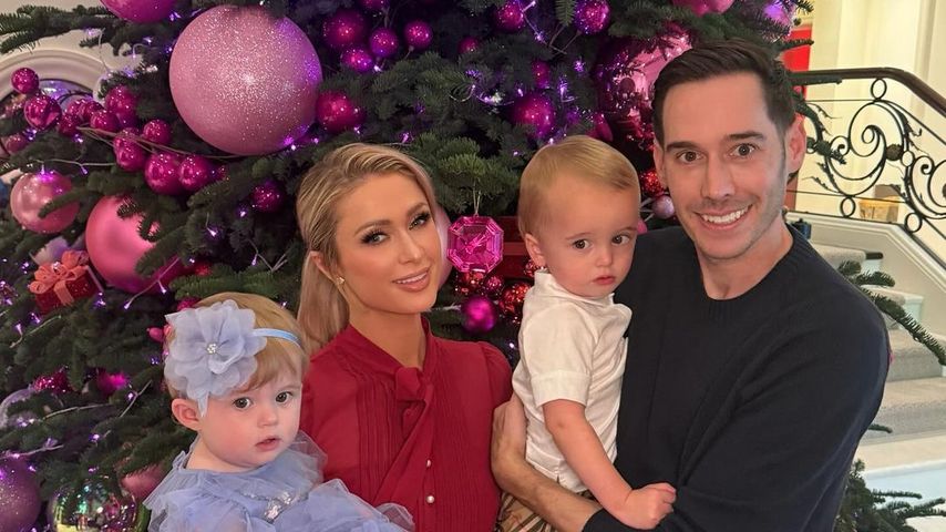 Paris Hilton mit ihrer Familie, 2024