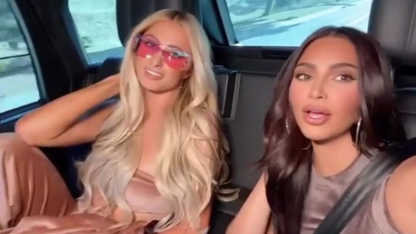 Paris Hilton und Kim Kardashian im September 2020