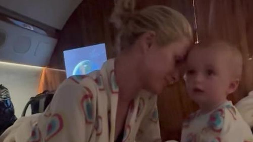 Paris Hilton und Phoenix Barron Hilton Reum, Juli 2024
