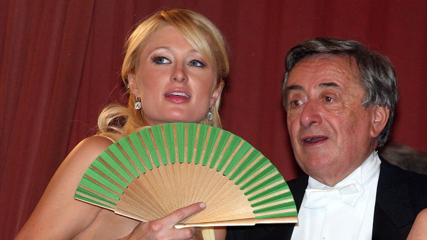 Paris Hilton und Richard Lugner auf dem Wiener Opernball im Jahr 2007