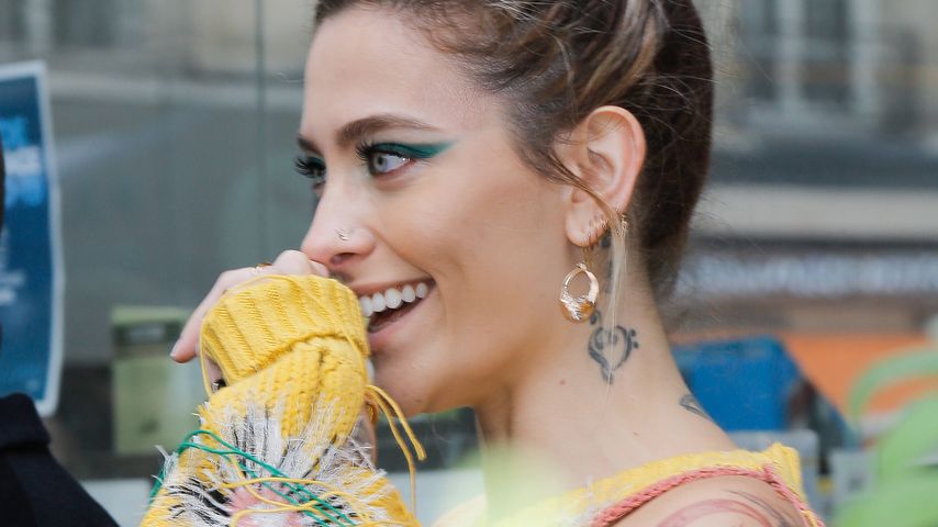 Paris Jackson bei der Paris Fashion Week im Oktober 2022