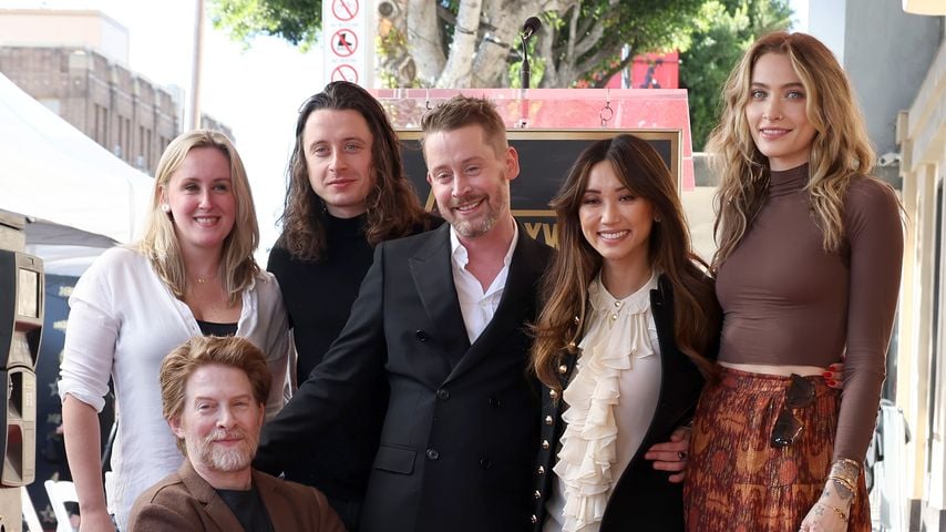 Paris Jackson mit Patenonkel Macaulay Culkin und seiner Familie