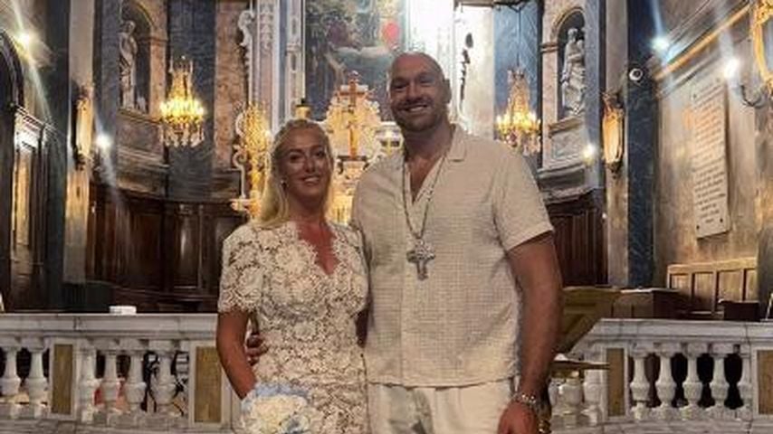 Tyson Fury und seine Frau haben ein drittes Mal geheiratet