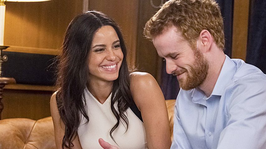 Parisa Fitz-Henley und Murray Fraser in "Harry and Meghan: A Royal Romance"