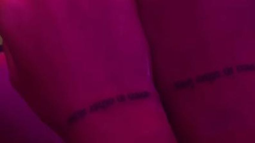 Partnertattoo von Raffaela Caramela und ihrem Jeremy