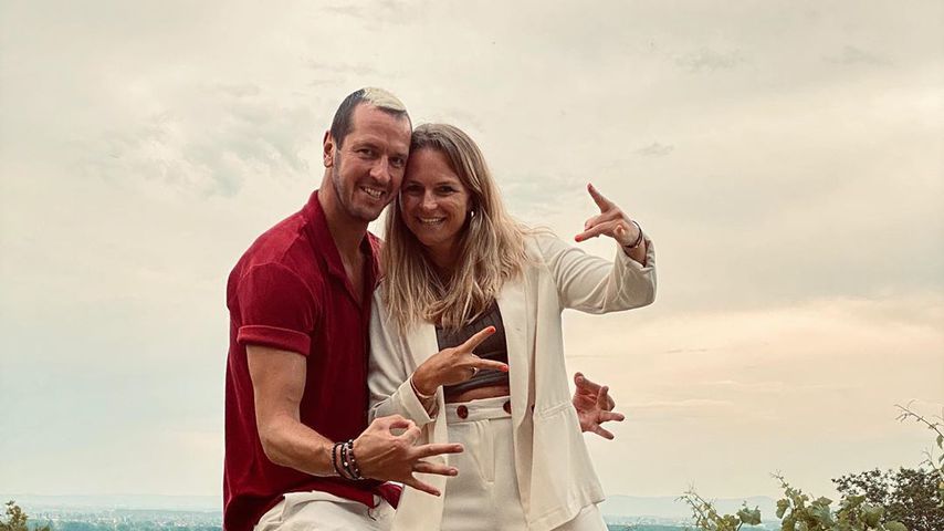 Süß: Pascal Hens und seine Angela feiern elften Hochzeitstag