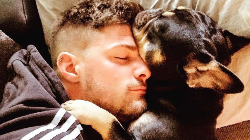 Pascal Kappés mit seinem Hund Whisky