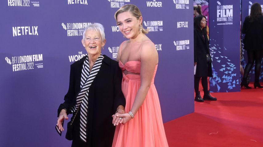 Pat Mackin und Florence Pugh im Oktober 2022
