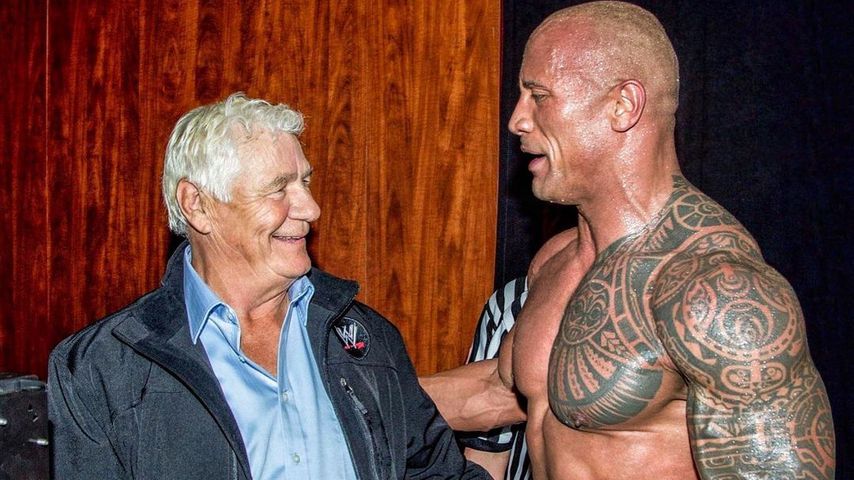 Pat Patterson und Dwayne "The Rock" Johnson