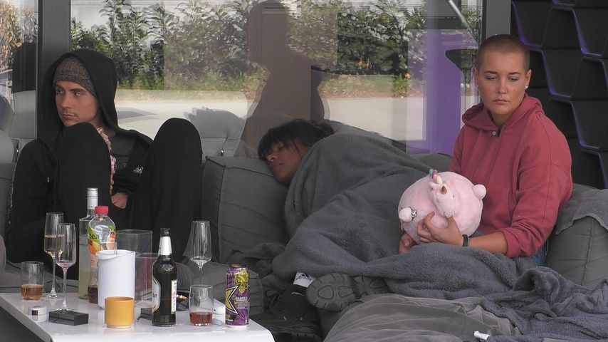 Pat, Vanessa und Michelle im "Big Brother"-Container