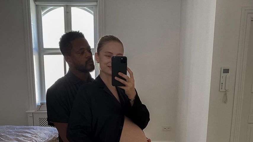 Patrice Evra und seine Verlobte Margaux