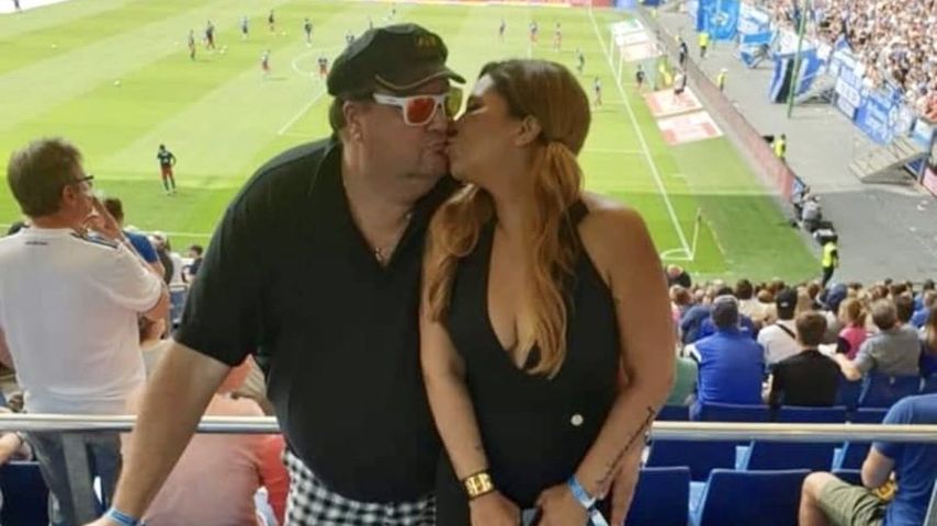 Patricia Blanco und ihr Partner Andreas Ellermann, Mai 2022