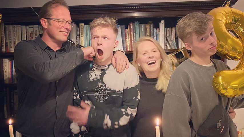 Patricia Kelly und Familie beim Geburtstag ihres Sohnes Alexander