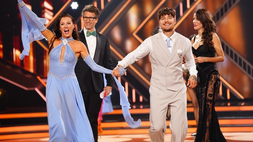 Patricija Ionel, Daniel Hartwich, Willi Banner und Victoria Swarovski bei "Let's Dance" 2026