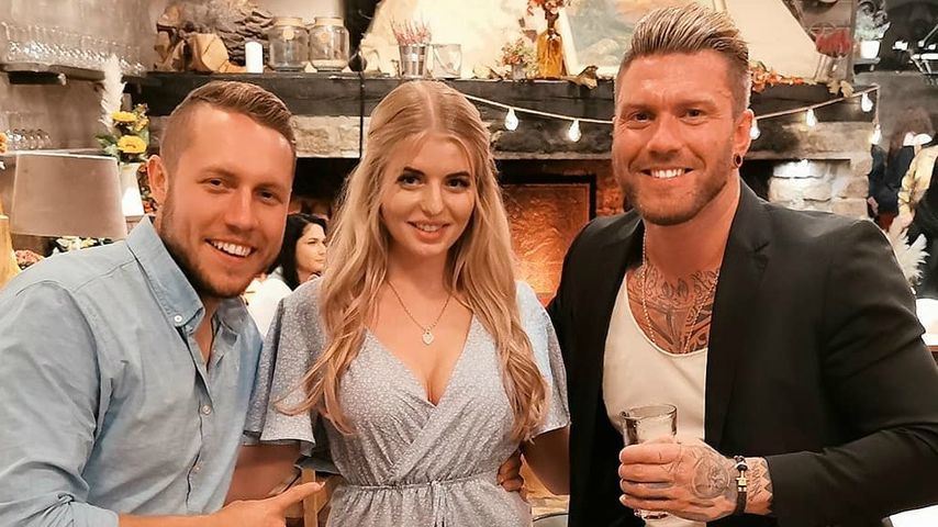Patrick Romer, Antonia Hemmer und Till Adam im "Bauer sucht Frau"-Finale 2020