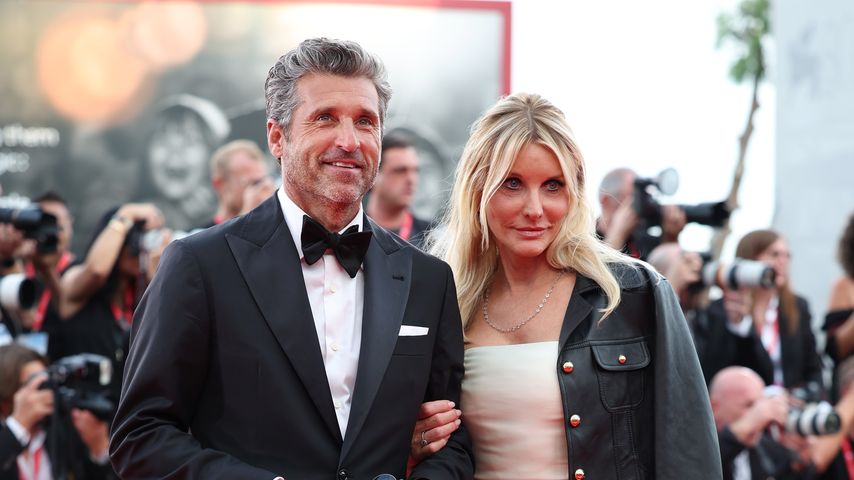 Patrick Dempsey und Jillian Fink, August 2023