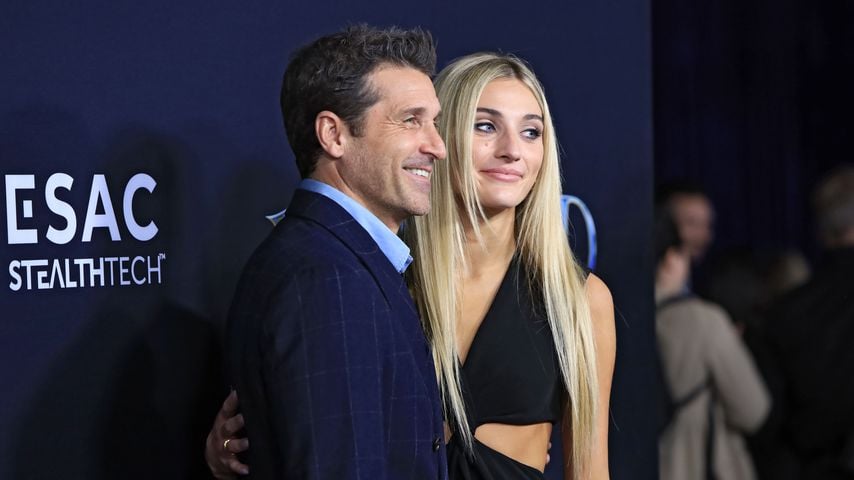 So erwachsen! Patrick Dempsey mit seiner Tochter auf Event