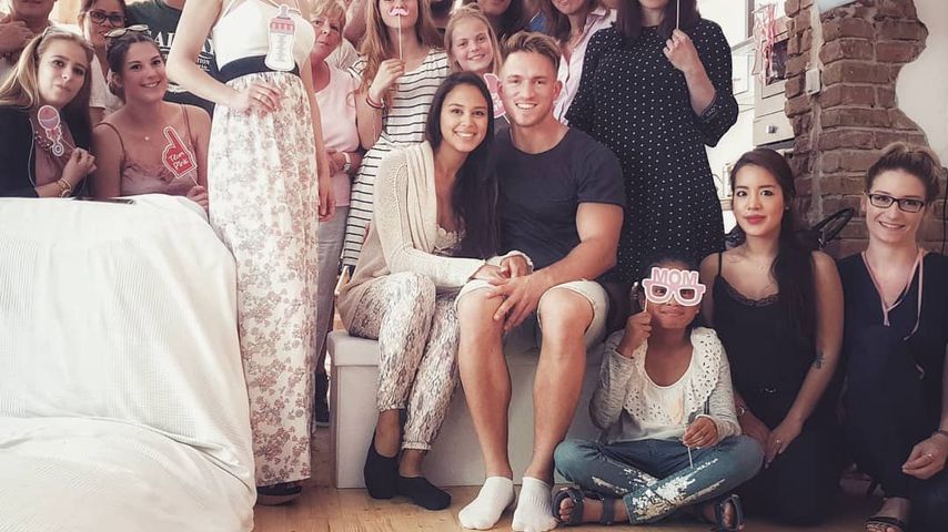 Babyparty! BTN-Star Patrick Fabian hat seine Lea überrascht
