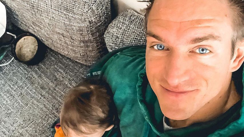 Patrick Fabian mit Tochter Lilly