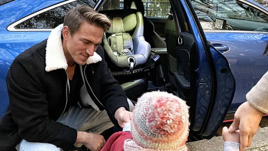 Patrick Fabian mit seiner Tochter Lilly