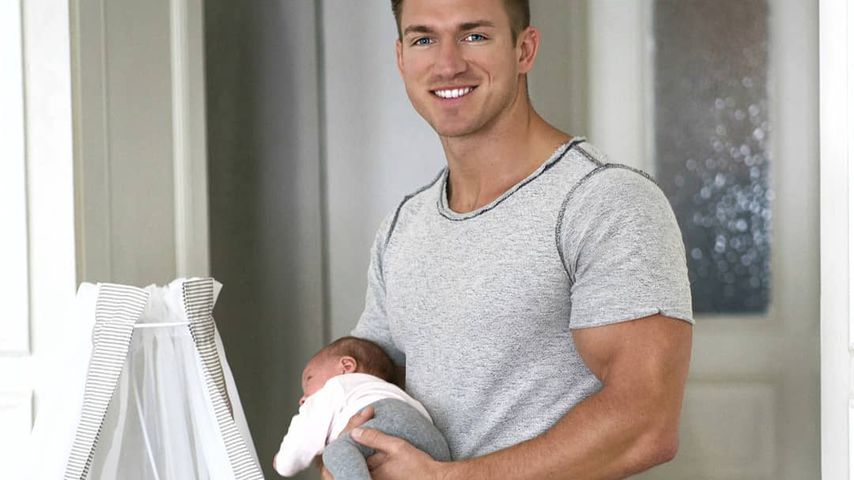 Patrick Fabian mit seiner Tochter