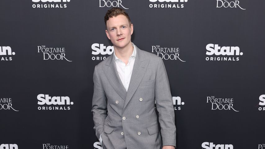 Patrick Gibson bei der Premiere von "The Portable Door" im März 2023