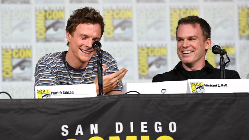 Patrick Gibson und Michael C. Hall, Schauspieler