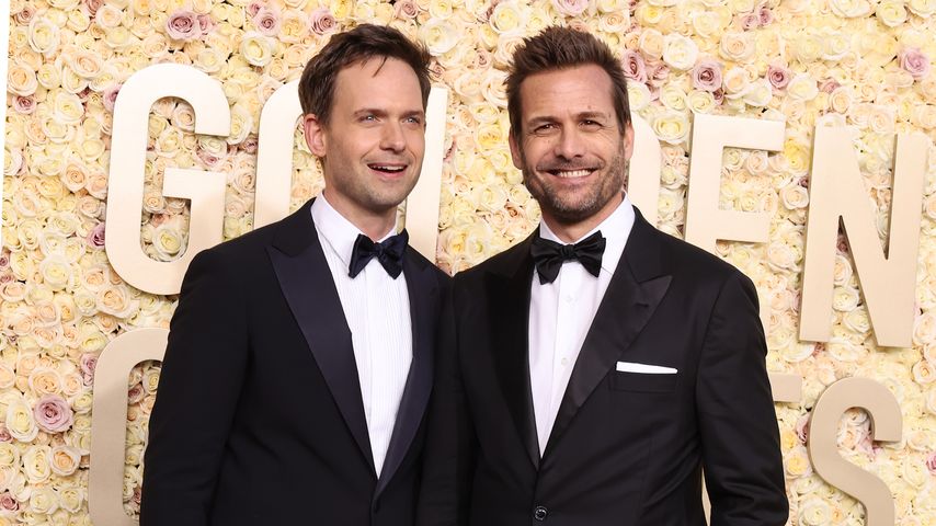 Patrick J. Adams und Gabriel Macht im Januar 2024
