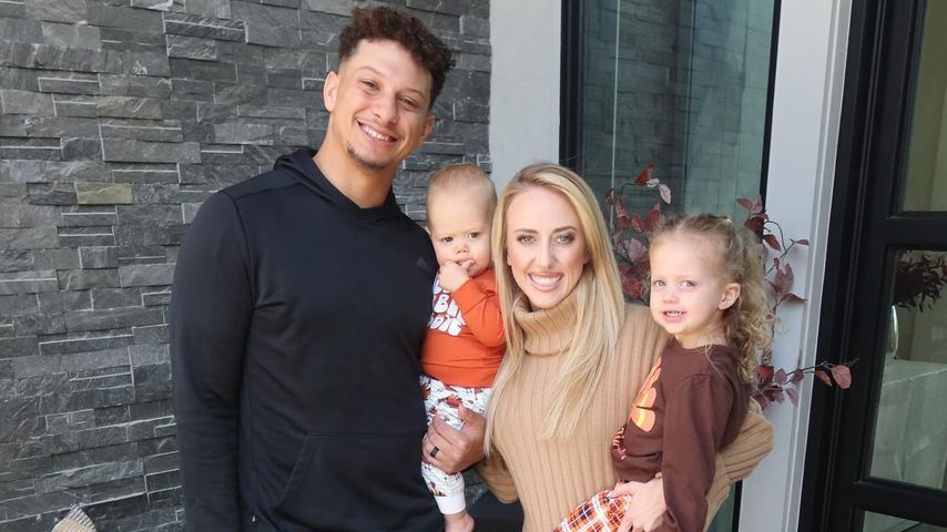 Patrick Mahomes, Brittany Mahomes und die gemeinsamen Kinder, 2023
