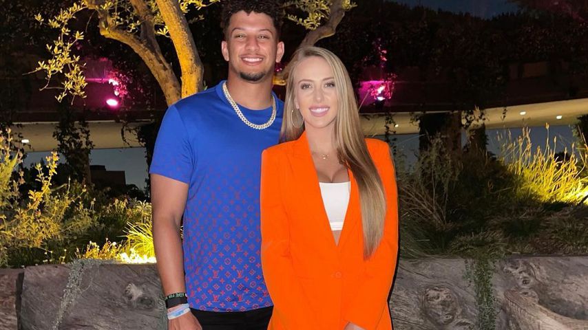 Patrick Mahomes mit seiner Liebsten Brittany Matthews im Juni 2021