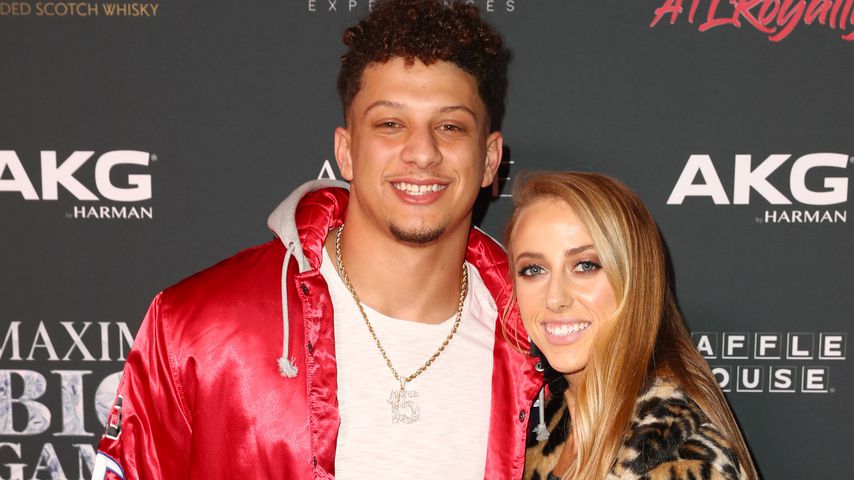 Patrick Mahomes und Brittany Matthews im Februar 2019