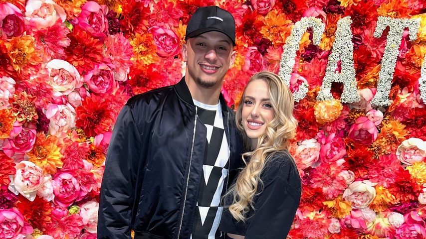 Patrick Mahomes und Brittany Matthews im Februar 2022
