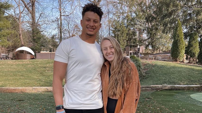 Patrick Mahomes und seine Verlobte Brittany Matthews im November 2020
