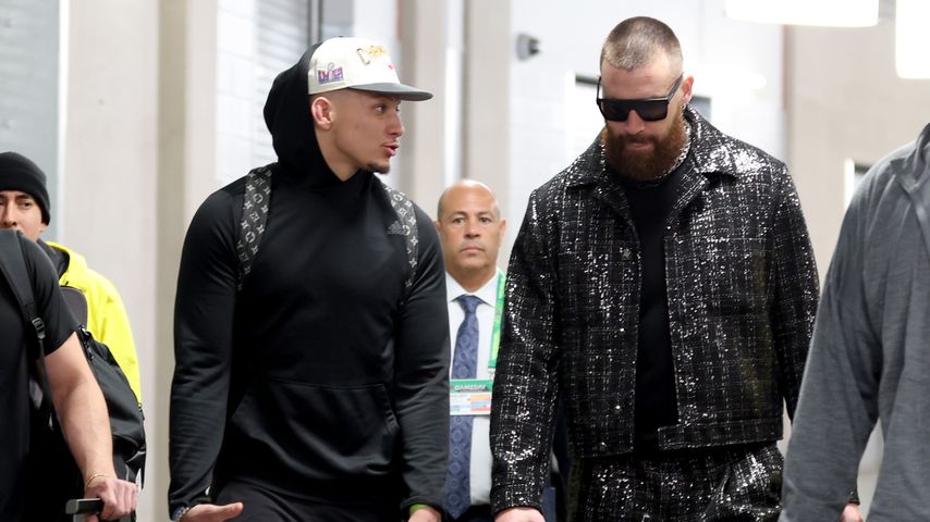 Patrick Mahomes und Travis Kelce, 2024