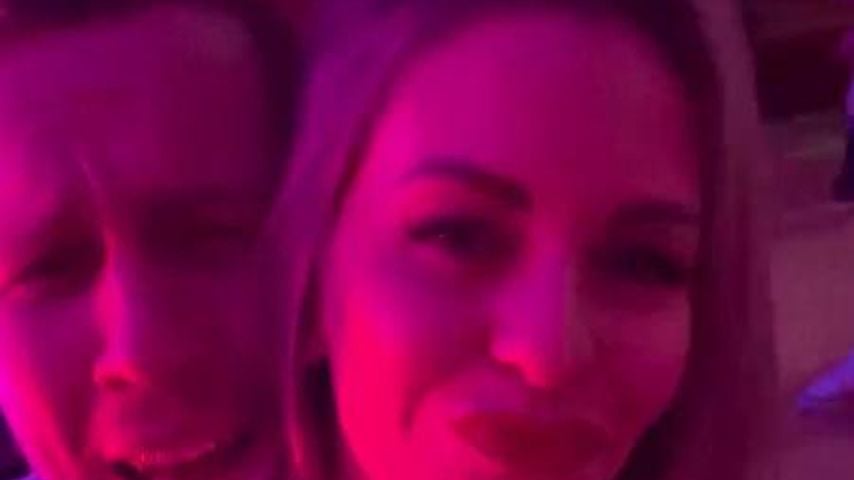 Patrick Romer und Sabrina Mina feiern zusammen