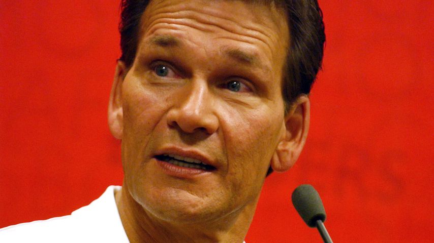 Patrick Swayze spricht im August 2005