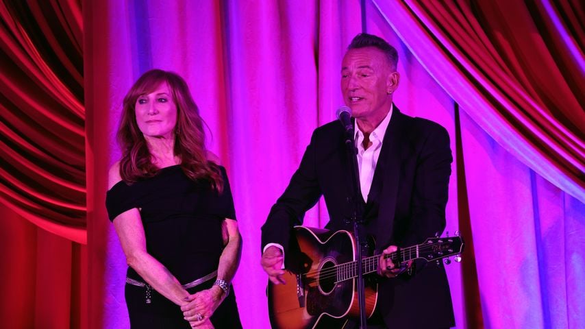 Patti Scialfa und Bruce Springsteen im September 2022