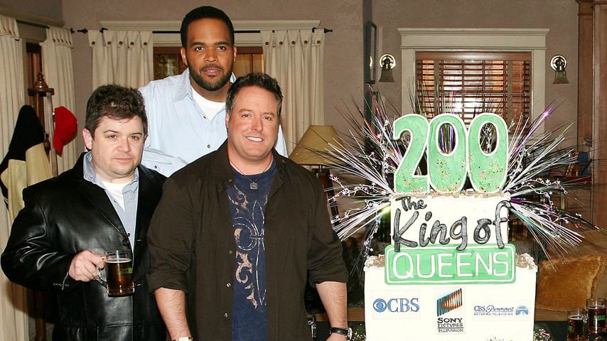 Patton Oswalt, Victor Williams und Gary Valentine von "King of Queens", 2007