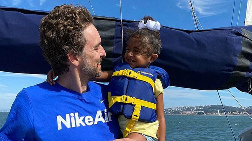 Pau Gasol und Bianka Bryant