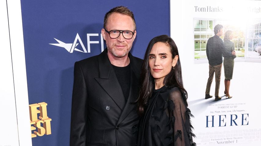 Paul Bettany und Jennifer Connelly beim AFI Fest 2024 zur Weltpremiere von "Here" im TCL Chinese Theatre IMAX in Hollywood