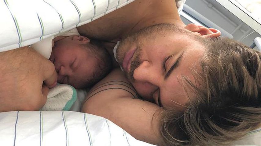 Paul Harlem mit seiner Tochter