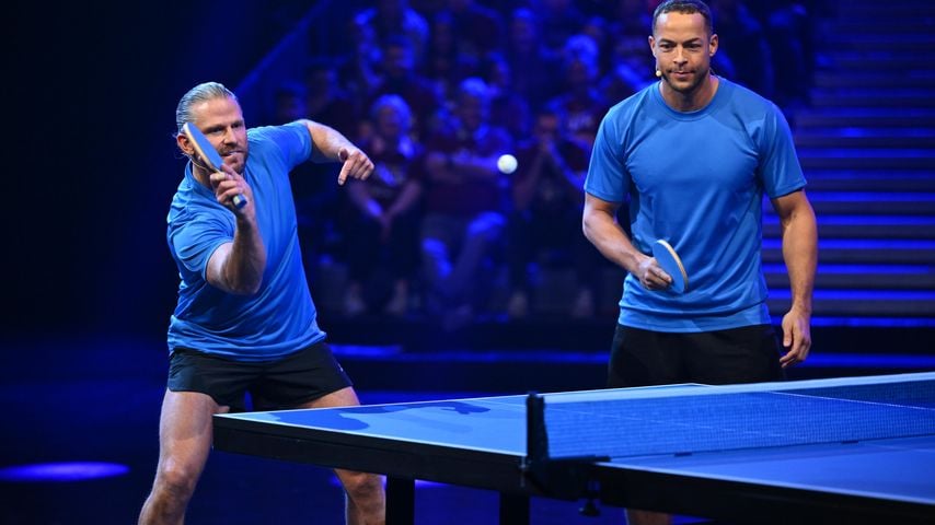 Paul Janke und Andrej Mangold bei "Schlag den Star"